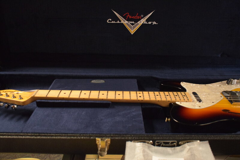 Fender Fender '68 Tele Thinline Fiji Mahogany Journeyman Relic - 3-Color Sunburst