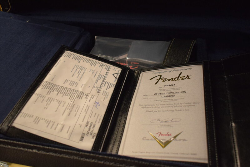 Fender Fender '68 Tele Thinline Fiji Mahogany Journeyman Relic - 3-Color Sunburst