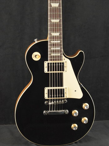 Gibson Gibson Les Paul Standard 60s Plain Top Ebony Top