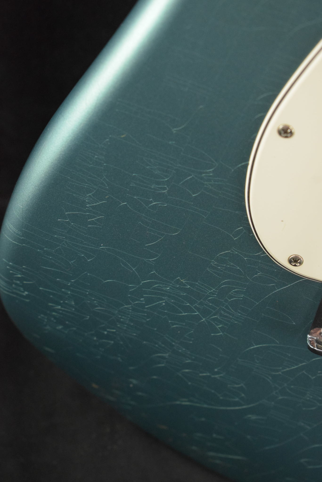 Fender Fender '68 Stratocaster DLX Closet Classic - Aged Teal Green Metallic