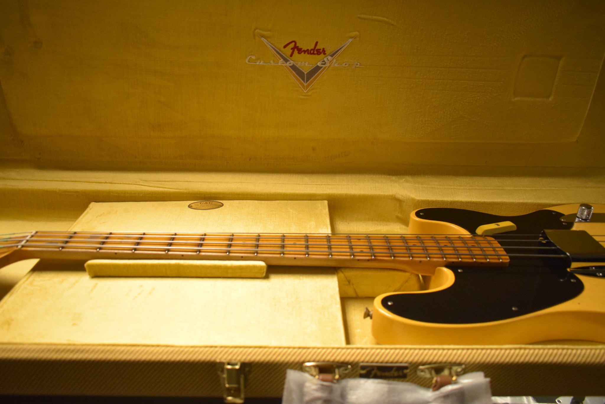 Fender Fender Custom Shop '53 Precision Bass Journeyman Relic - Aged Nocaster Blonde