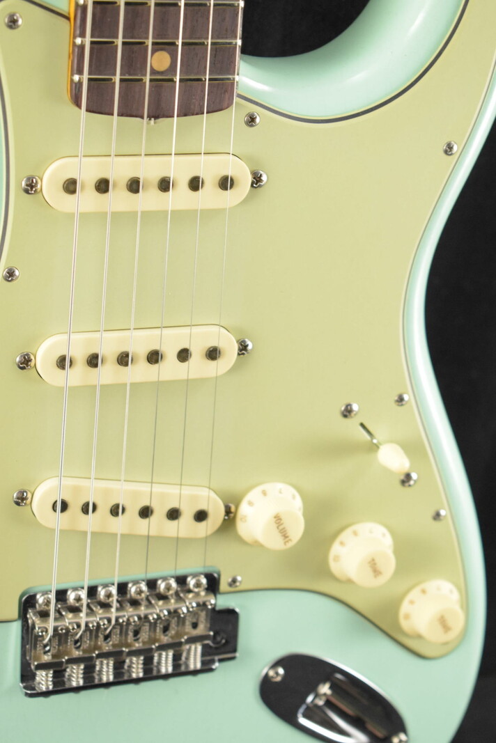 Fender Fender Limited Edition '62 Poblano Strat Journeyman Relic w/Closet Classic Hardware - Faded Aged Surf Green