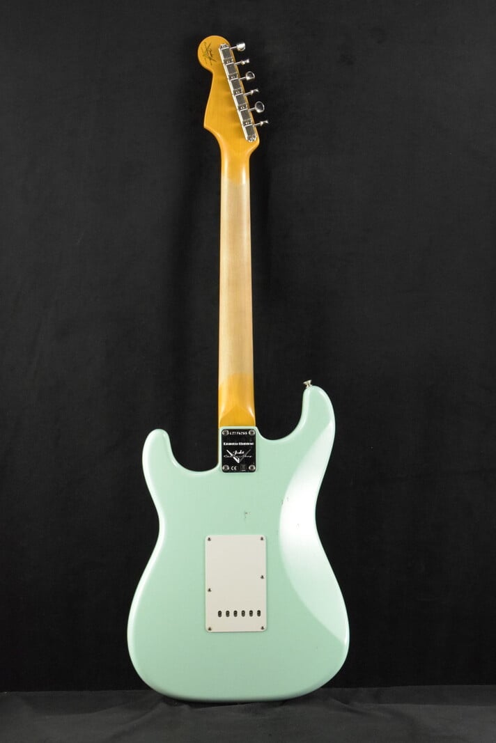 Fender Fender Limited Edition '62 Poblano Strat Journeyman Relic w/Closet Classic Hardware - Faded Aged Surf Green