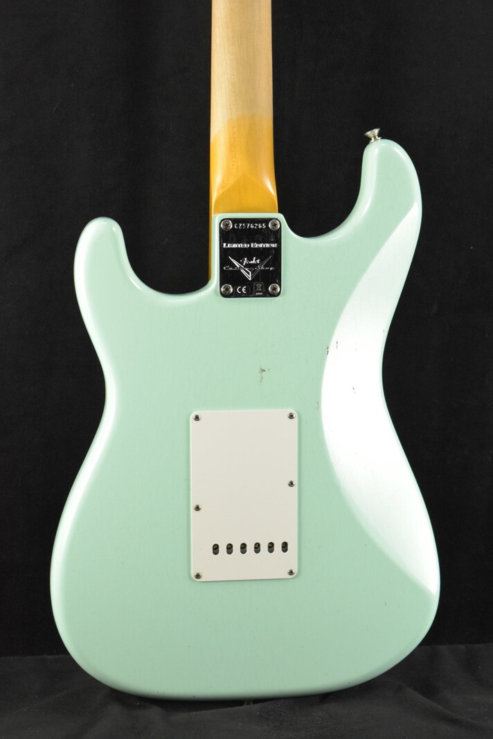 Fender Fender Limited Edition '62 Poblano Strat Journeyman Relic w/Closet Classic Hardware - Faded Aged Surf Green