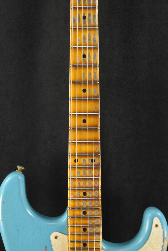 Fender Fender Limited Edition '58 Stratocaster Heavy Relic - Super Faded Aged Taos Turquoise