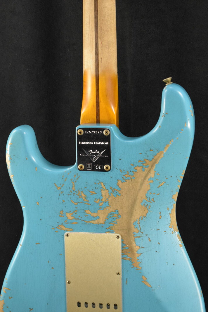 Fender Fender Limited Edition '58 Stratocaster Heavy Relic - Super Faded Aged Taos Turquoise