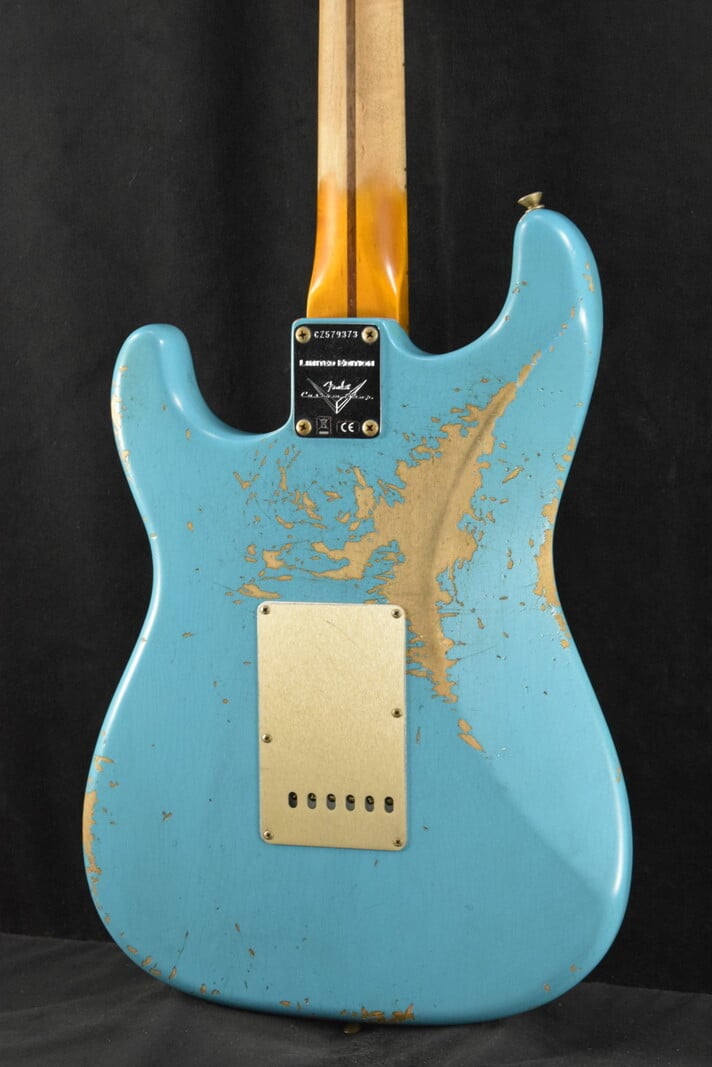 Fender Fender Limited Edition '58 Stratocaster Heavy Relic - Super Faded Aged Taos Turquoise