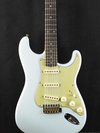 Fender Fender Custom Shop '59 Special Stratocaster Journeyman Relic - Super Faded Sonic Blue