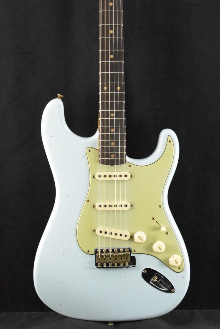 Fender Fender Custom Shop '59 Special Stratocaster Journeyman Relic - Super Faded Sonic Blue