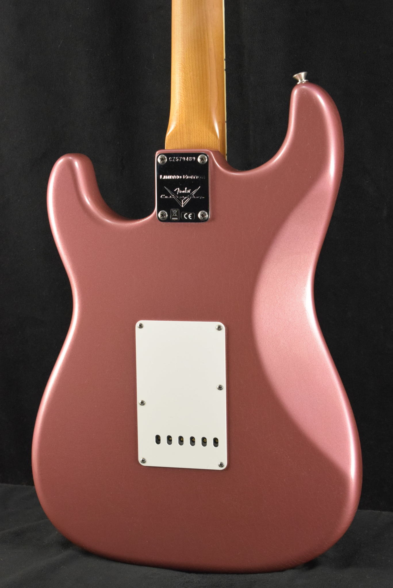 Fender Fender Limited Edition Roasted '65 Strat DLX Closet Classic - Aged Burgundy Mist Metallic