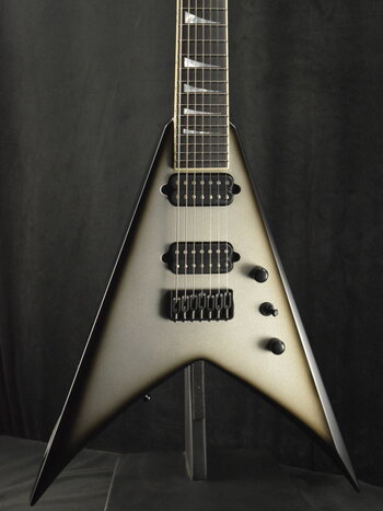Jackson Jackson Custom Shop USA Special Edition King V 7 String Silverburst