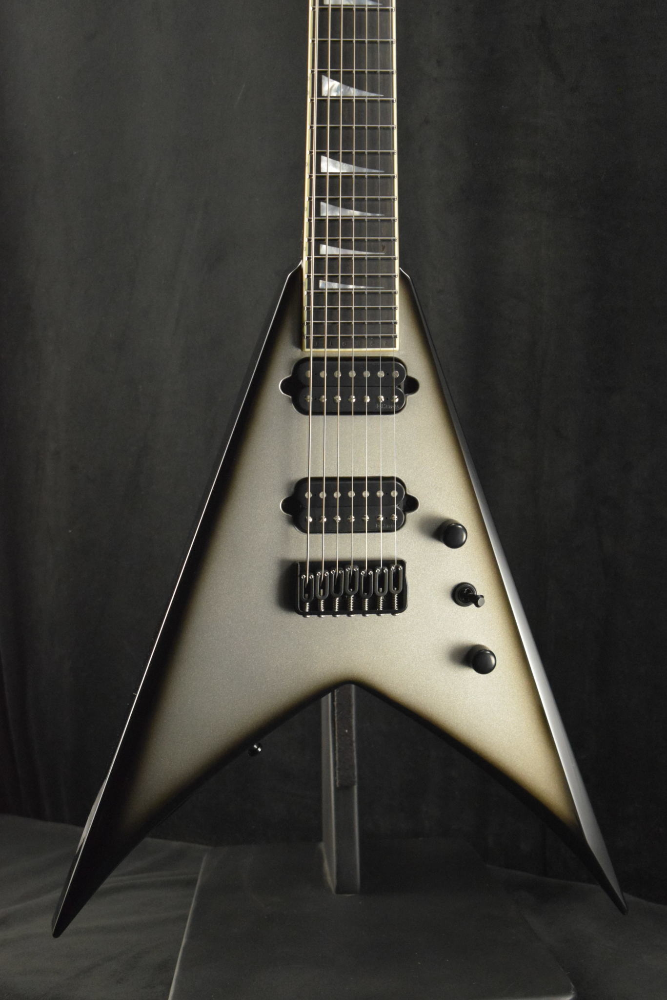 Platinum Jackson KV2 King V USA Electric Guitar Black