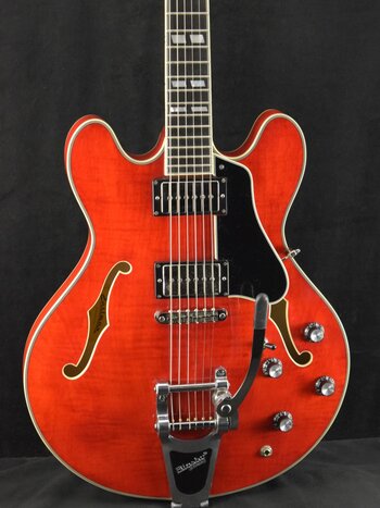 Eastman Eastman T486B-RD Thinline Bigsby Red Truetone Gloss