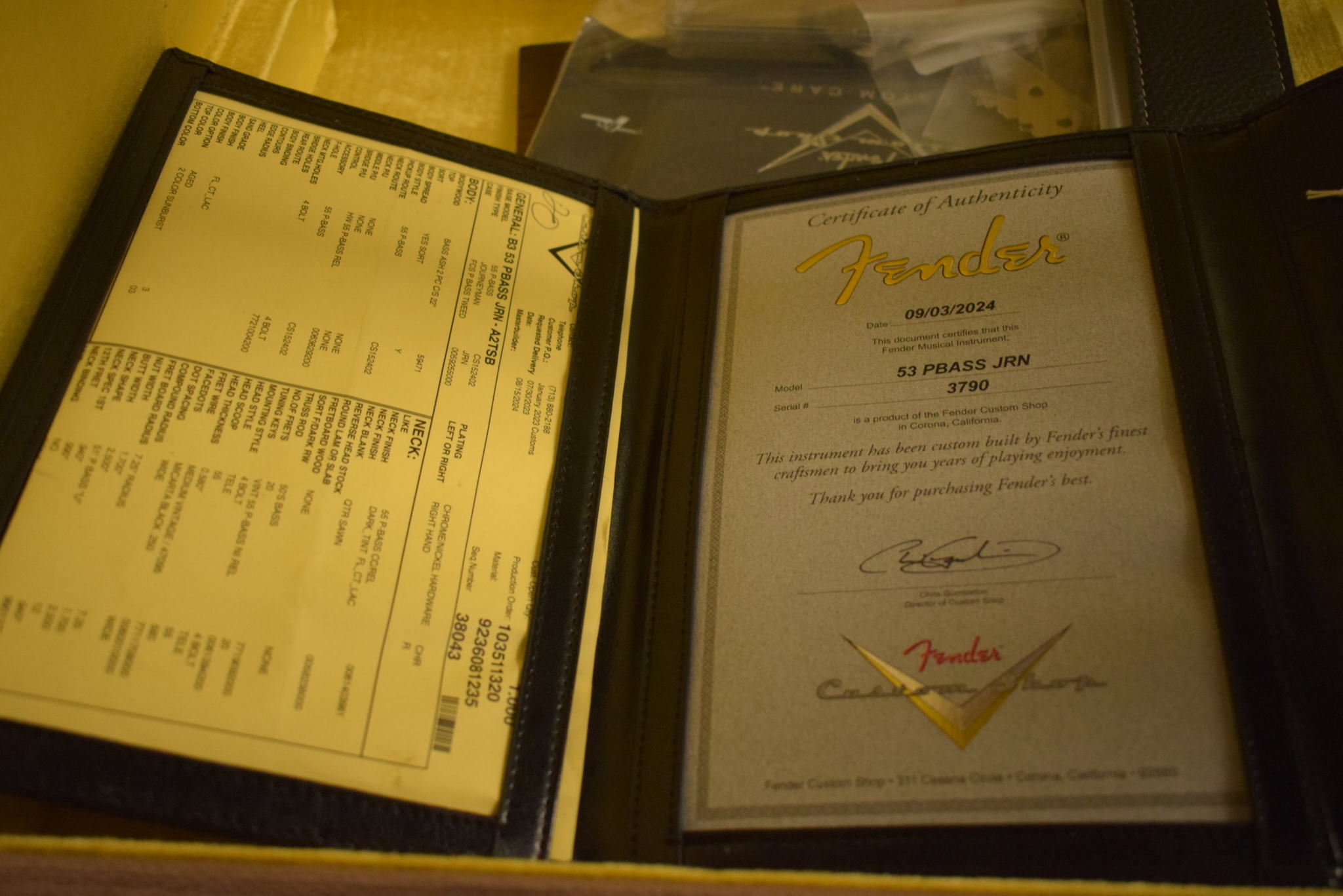 Fender Fender Custom Shop '53 Precision Bass Journeyman Relic Aged 2-Color Sunburst