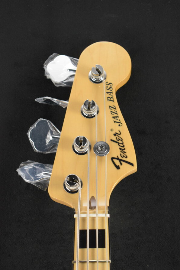 Fender Geddy Lee Jazz Bass Black Maple Fingerboard Fuller's Guitar