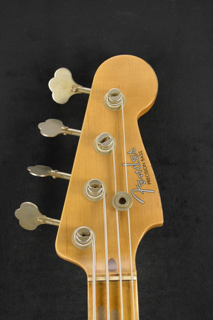 Fender Fender 1958 Precision Bass Relic Super Faded Aged Chocolate 3-Color Sunburst