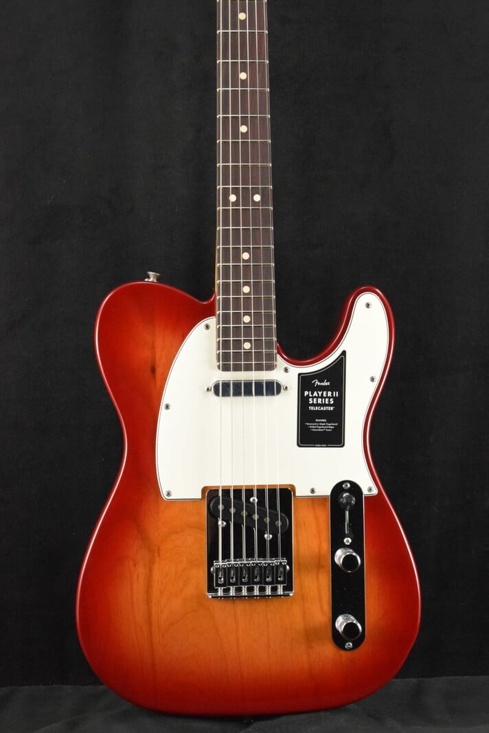 Fender Fender Player II Telecaster Aged Cherry Burst Rosewood Fingerboard 5lbs 13oz