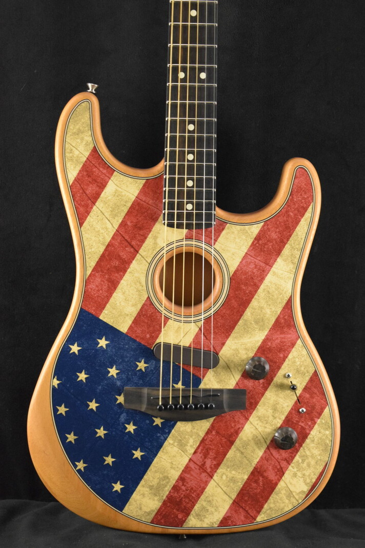 Fender Fender Limited Edition American Acoustasonic Stratocaster USA Flag