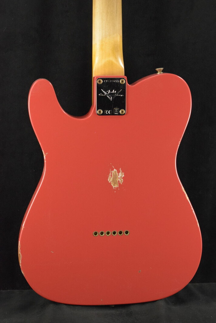 Fender Custom Shop 1963 Telecaster Relic Fiesta Red 3A Fender Custom Shop 1963 Telecaster Relic Fiesta Red 3A