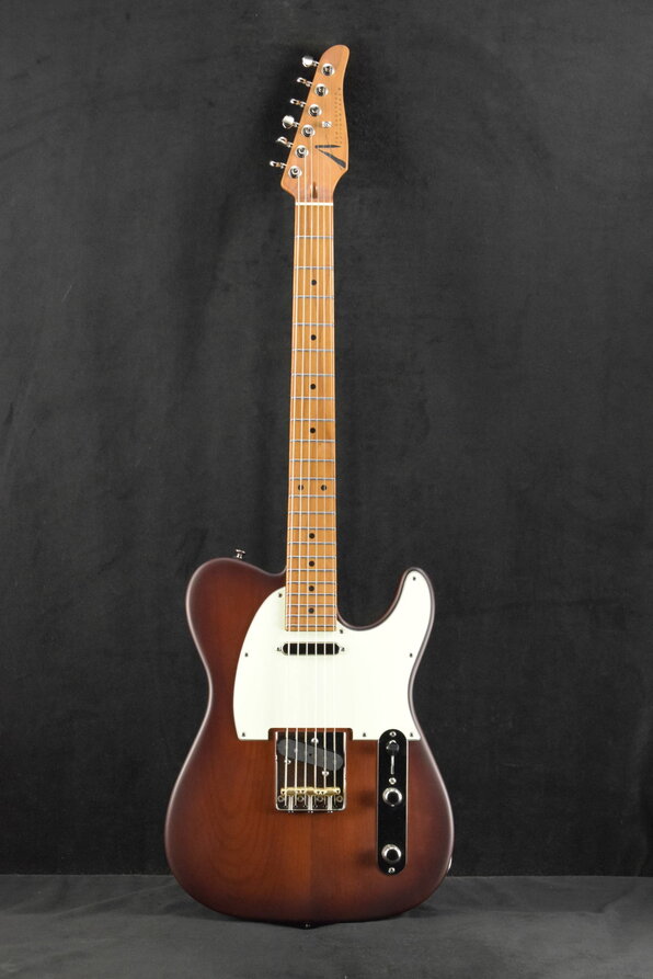 Tom Anderson T Icon Satin Burnished Orange Burst Fuller's Guitar