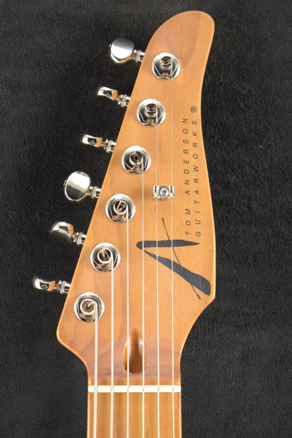 Tom Anderson T Icon Satin Burnished Orange Burst Fuller's Guitar