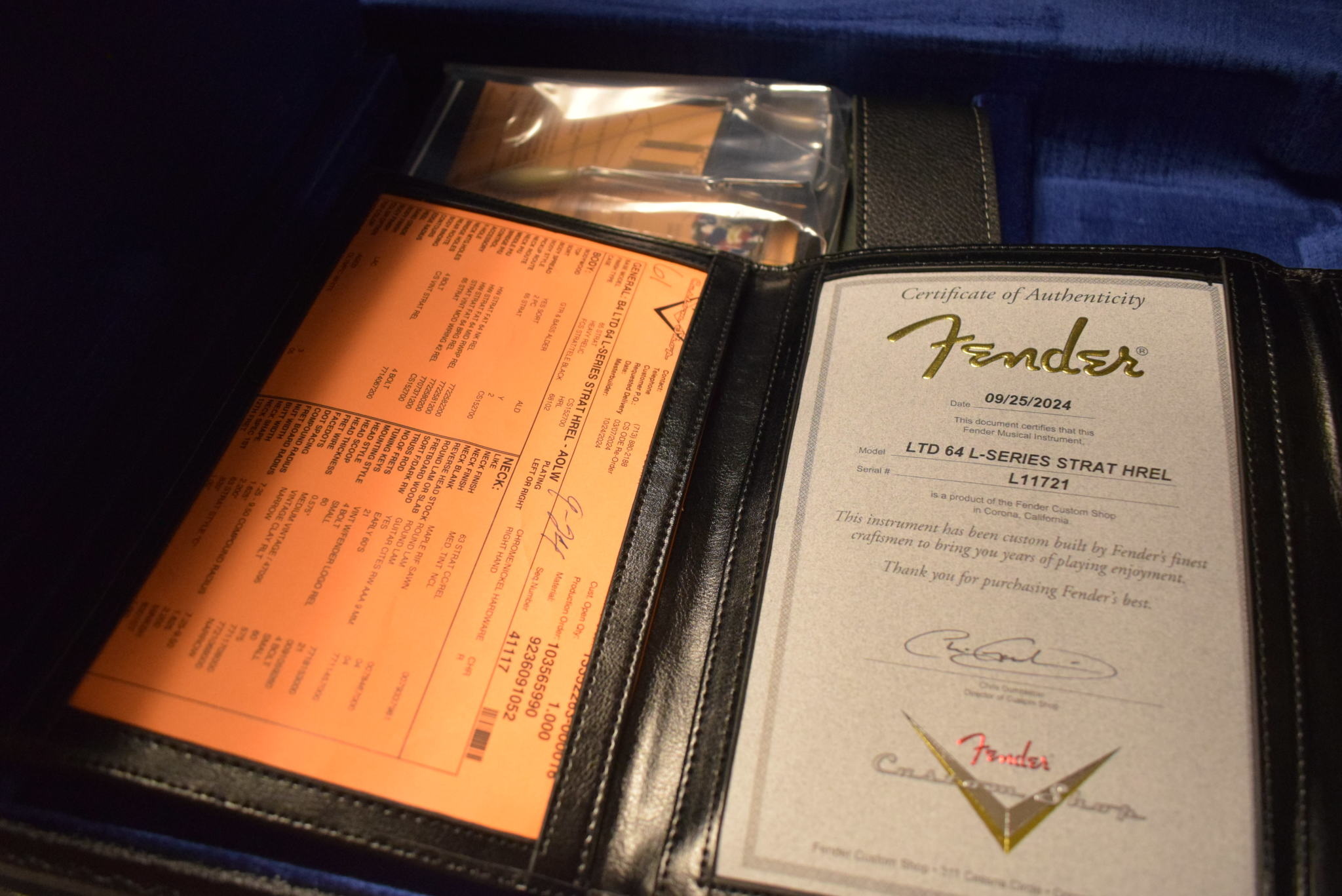 Fender Fender Limited Edition 1964 L-Series Stratocaster Heavy Relic 3A Aged Olympic White