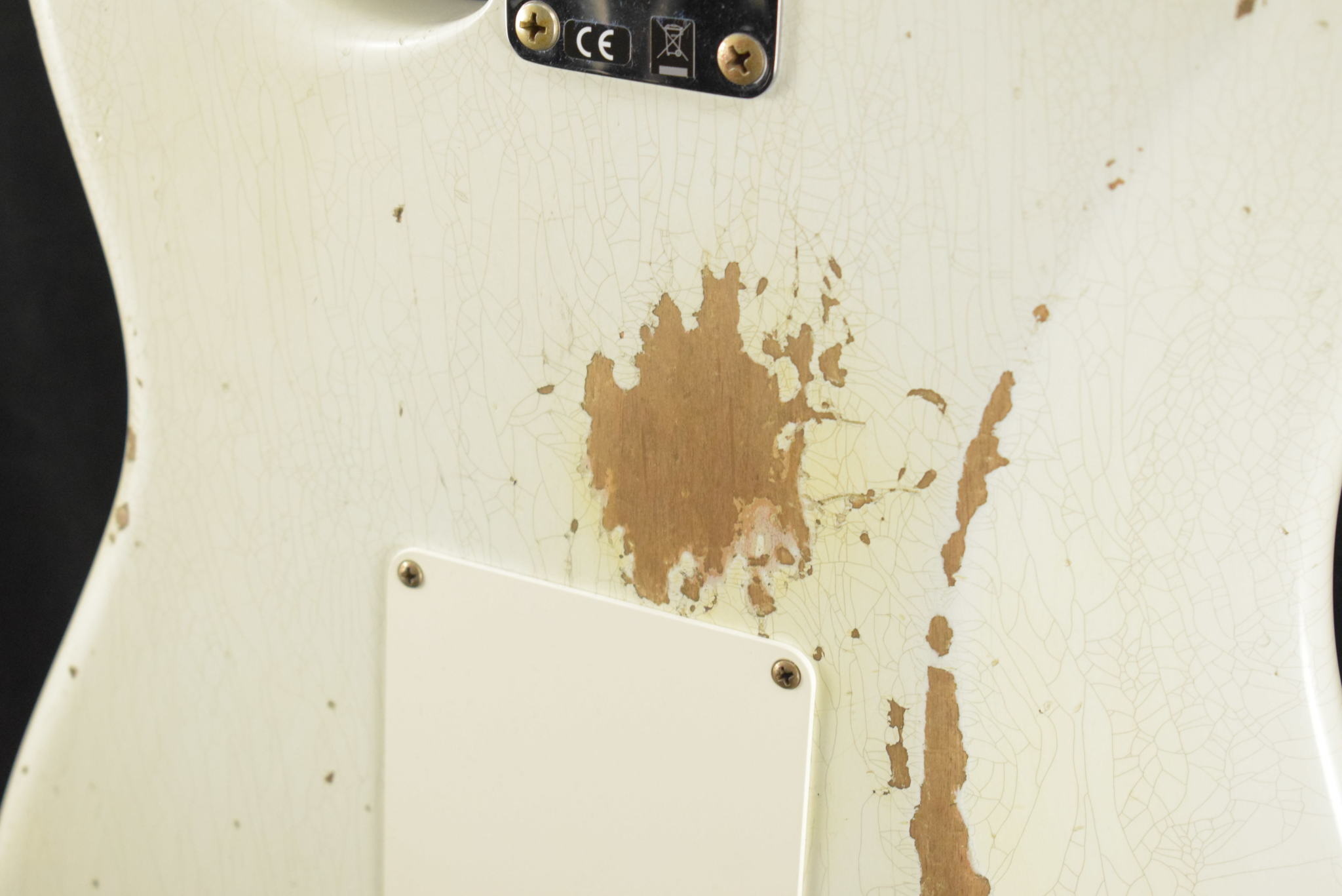 Fender Fender Limited Edition 1964 L-Series Stratocaster Heavy Relic 3A Aged Olympic White