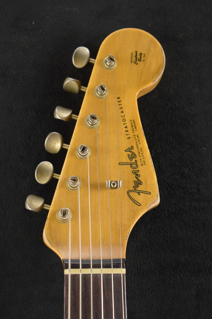 Fender Fender Limited Edition 1964 L-Series Stratocaster Heavy Relic 3A Aged Olympic White