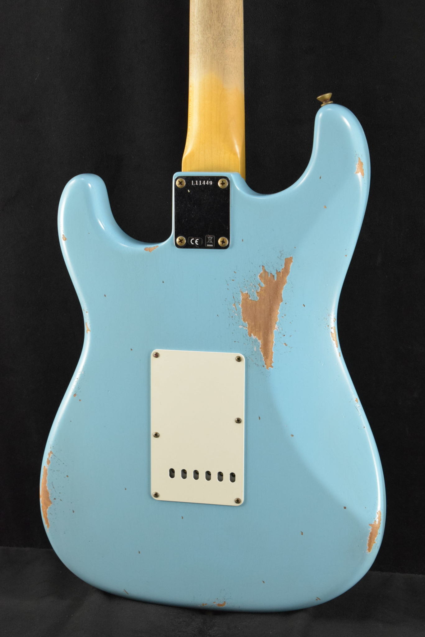 Fender Fender Limited Edition 1964 L-Series Stratocaster Heavy Relic Aged Daphne Blue 3A Rosewood Fingerboard