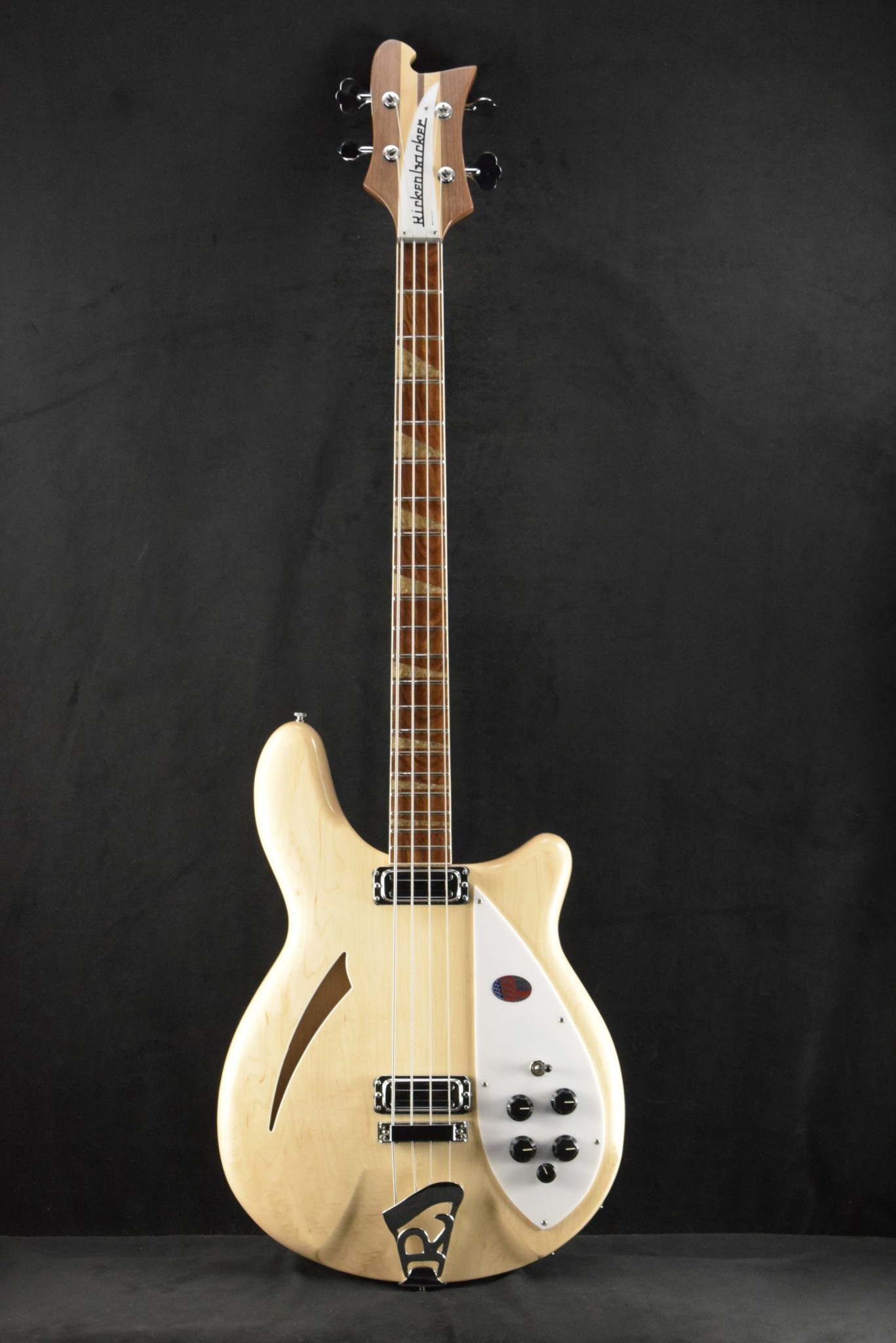 Rickenbacker Rickenbacker 4005V Vintage Reissue Semi-Hollow Bass Guitar Mapleglo