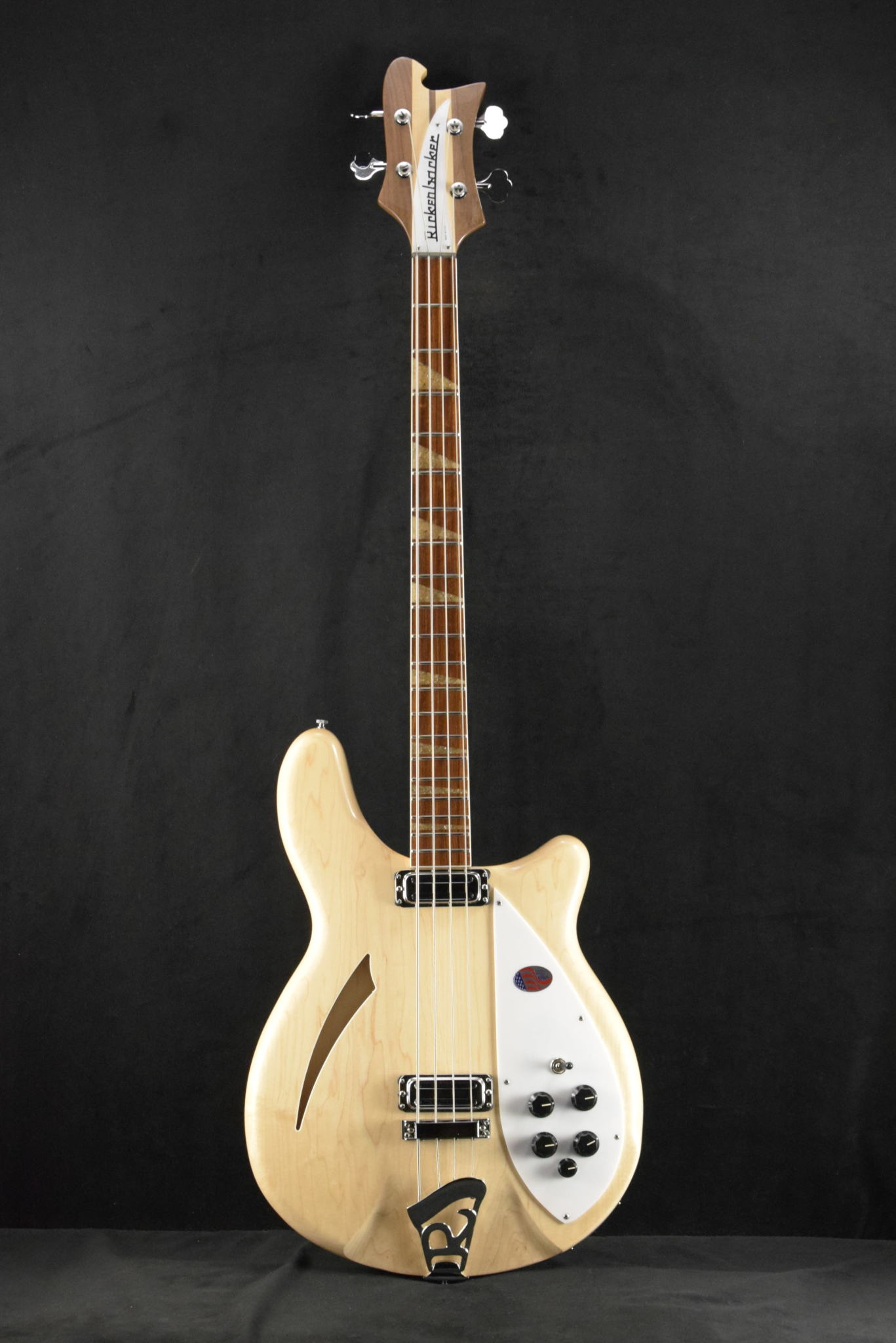 Rickenbacker Rickenbacker 4005V Vintage Reissue Semi-Hollow Bass Guitar Mapleglo