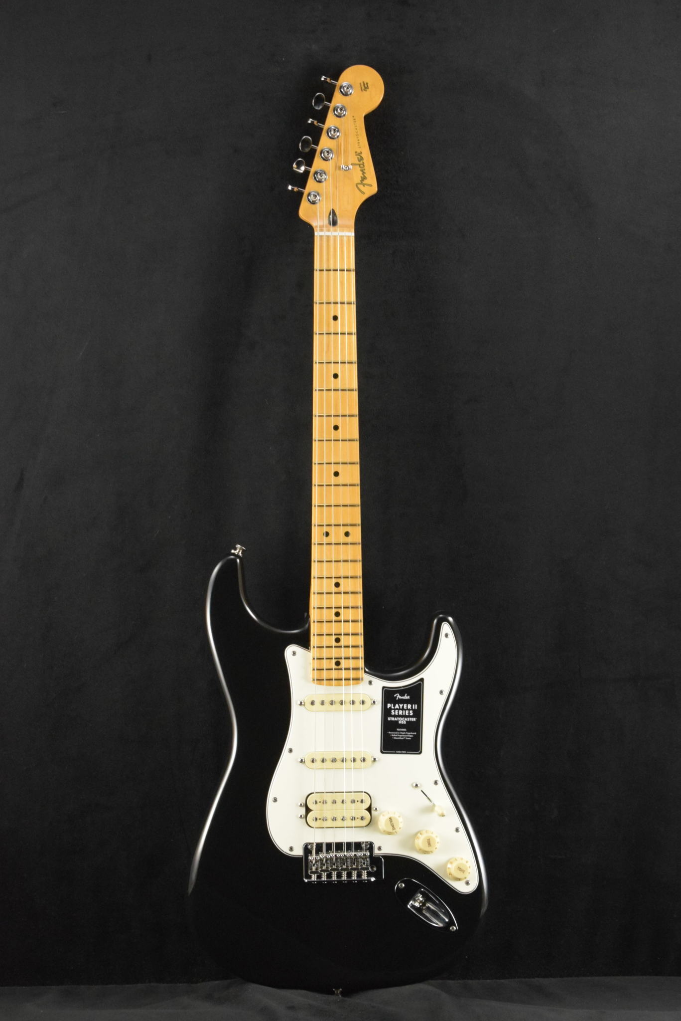 Fender Fender Player II Stratocaster HSS Black Maple Fingerboard