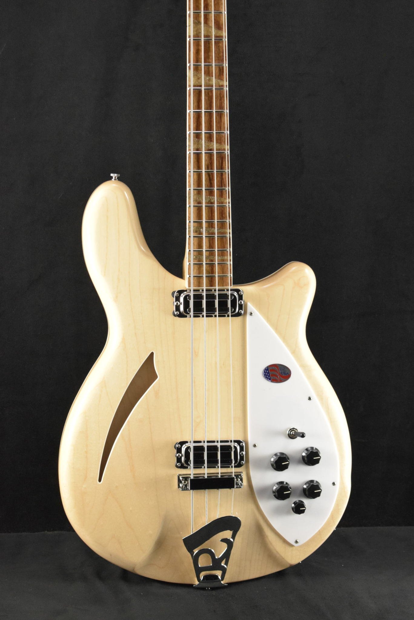 Rickenbacker Rickenbacker 4005V Vintage Reissue Semi-Hollow Bass Guitar Mapleglo