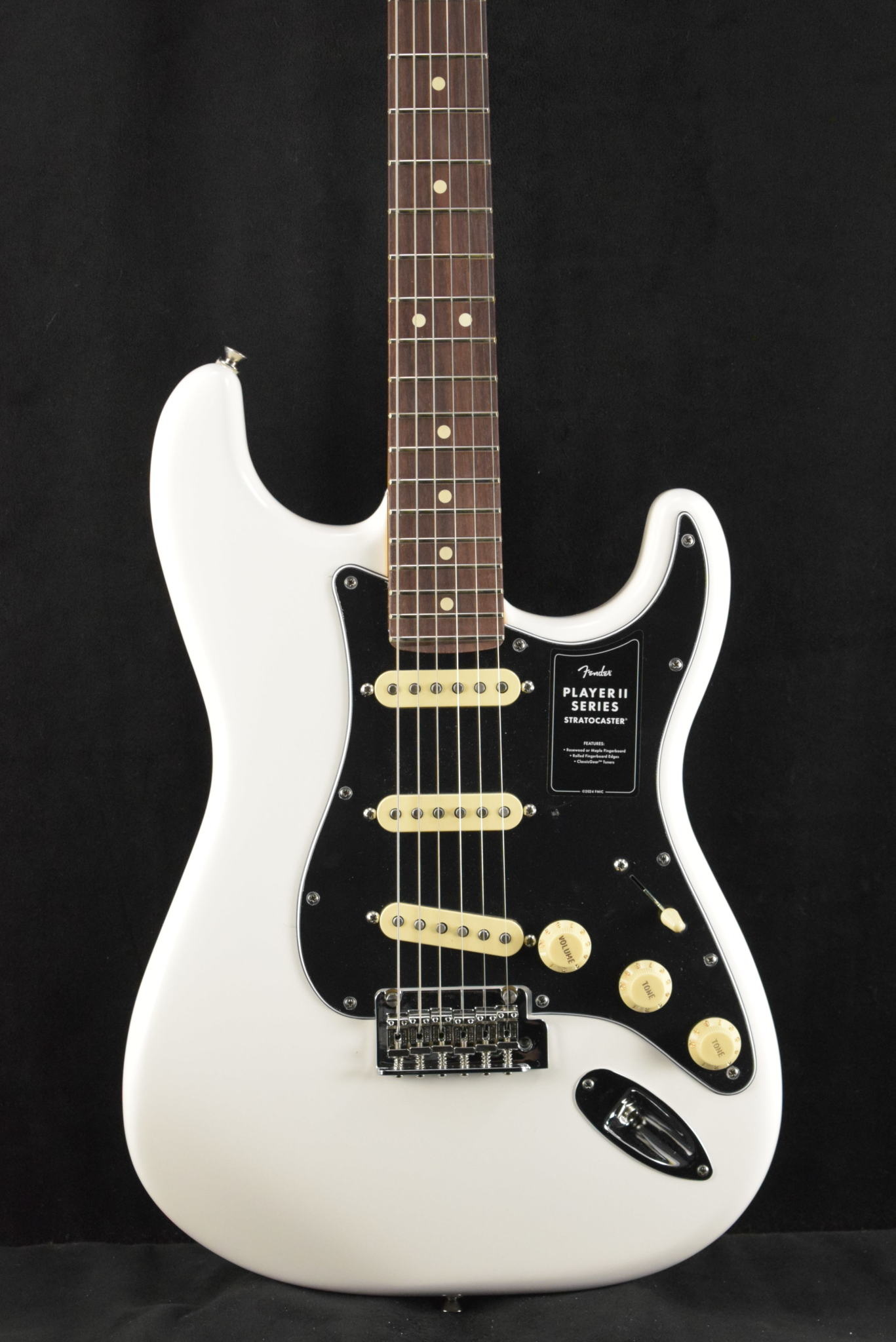 ギター Fender Player Stratocaster Polar White Fender Player Stratocaster - Polar White with Maple