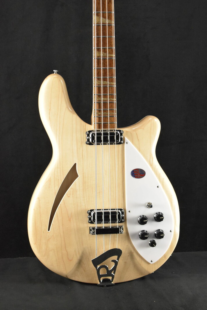 Rickenbacker Rickenbacker 4005V Vintage Reissue Semi-Hollow Bass Guitar Mapleglo