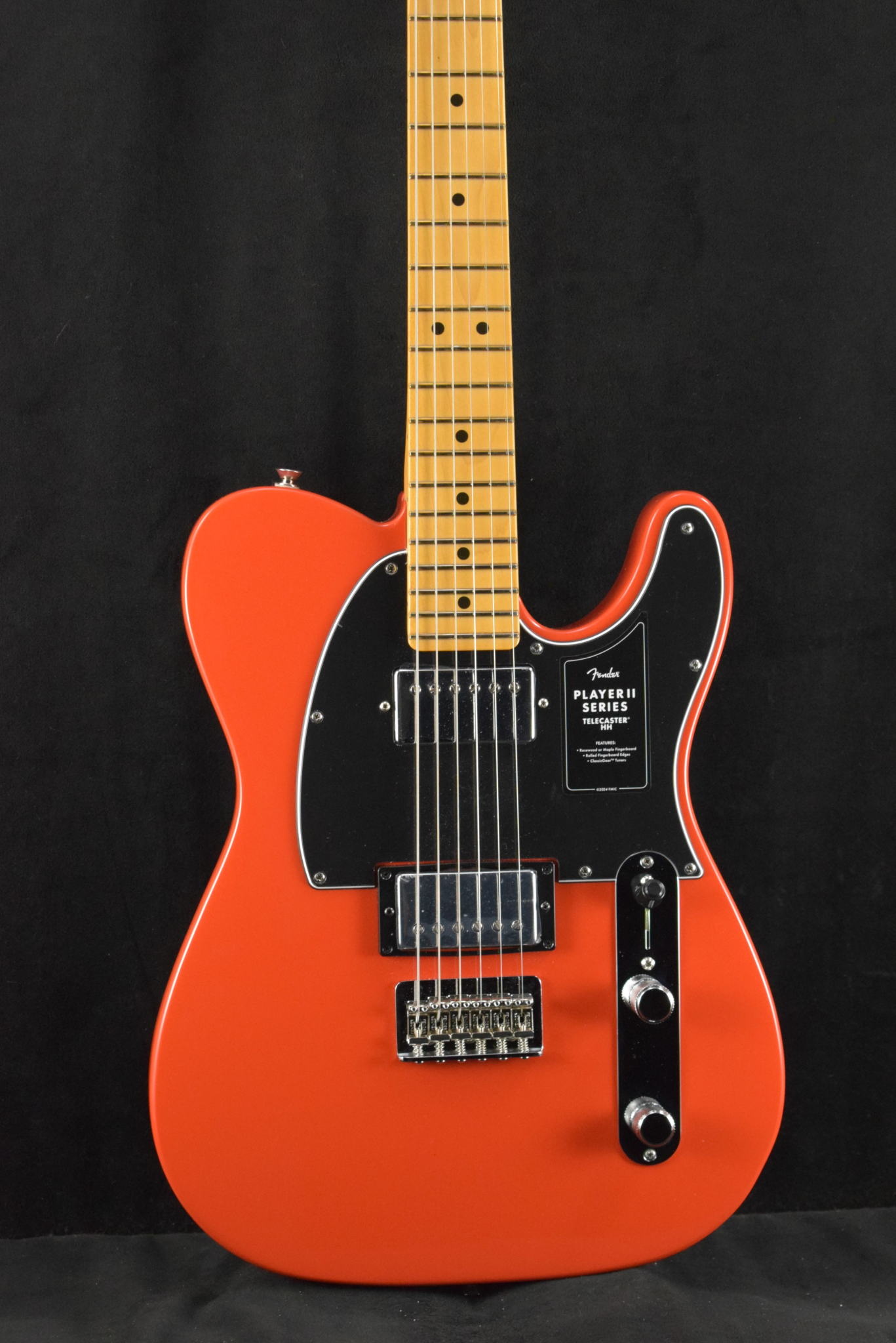 Fender Player II Telecaster HH Coral Red Maple Fingerboard