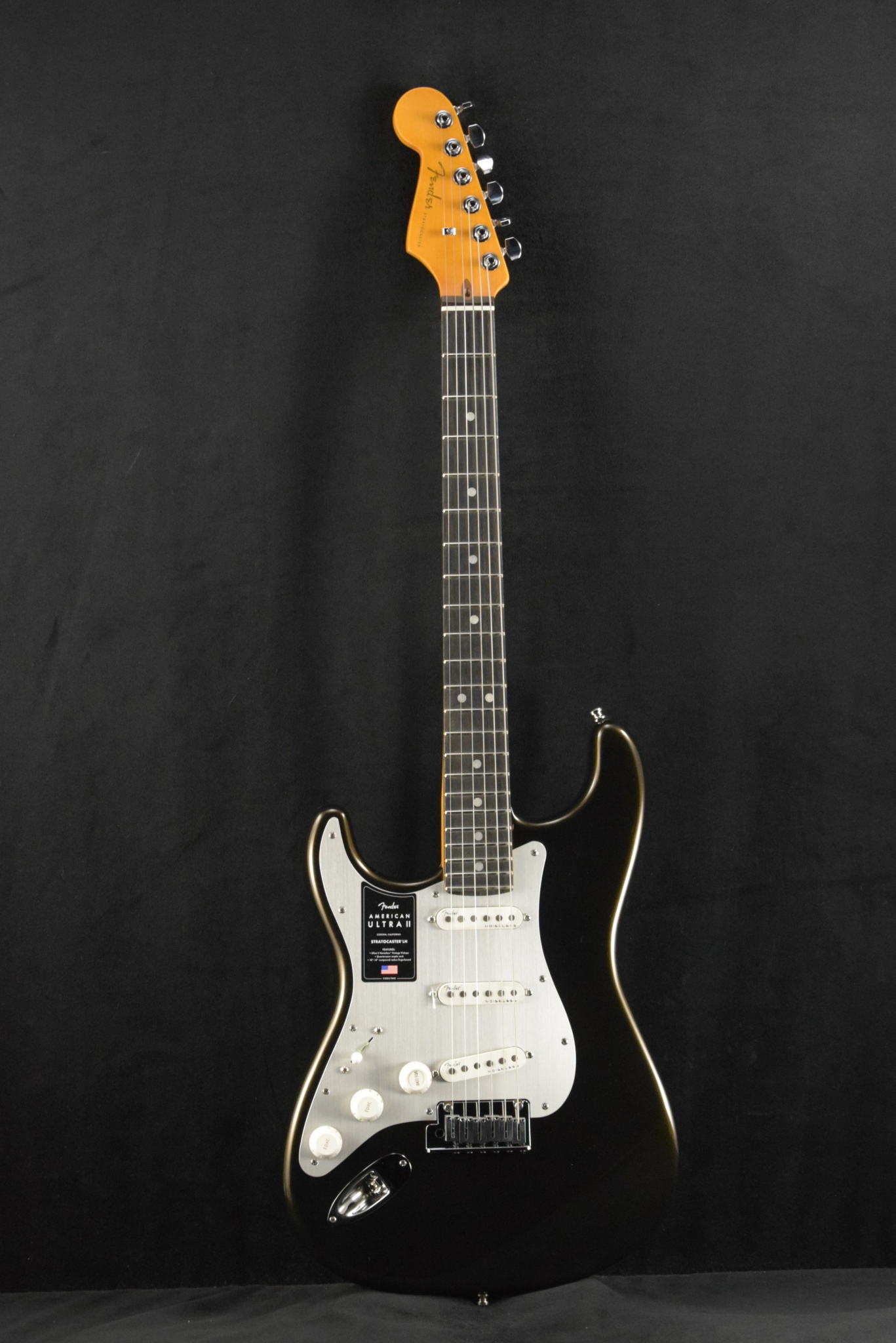 Fender Fender American Ultra II Stratocaster Left-Hand Texas Tea Ebony Fingerboard