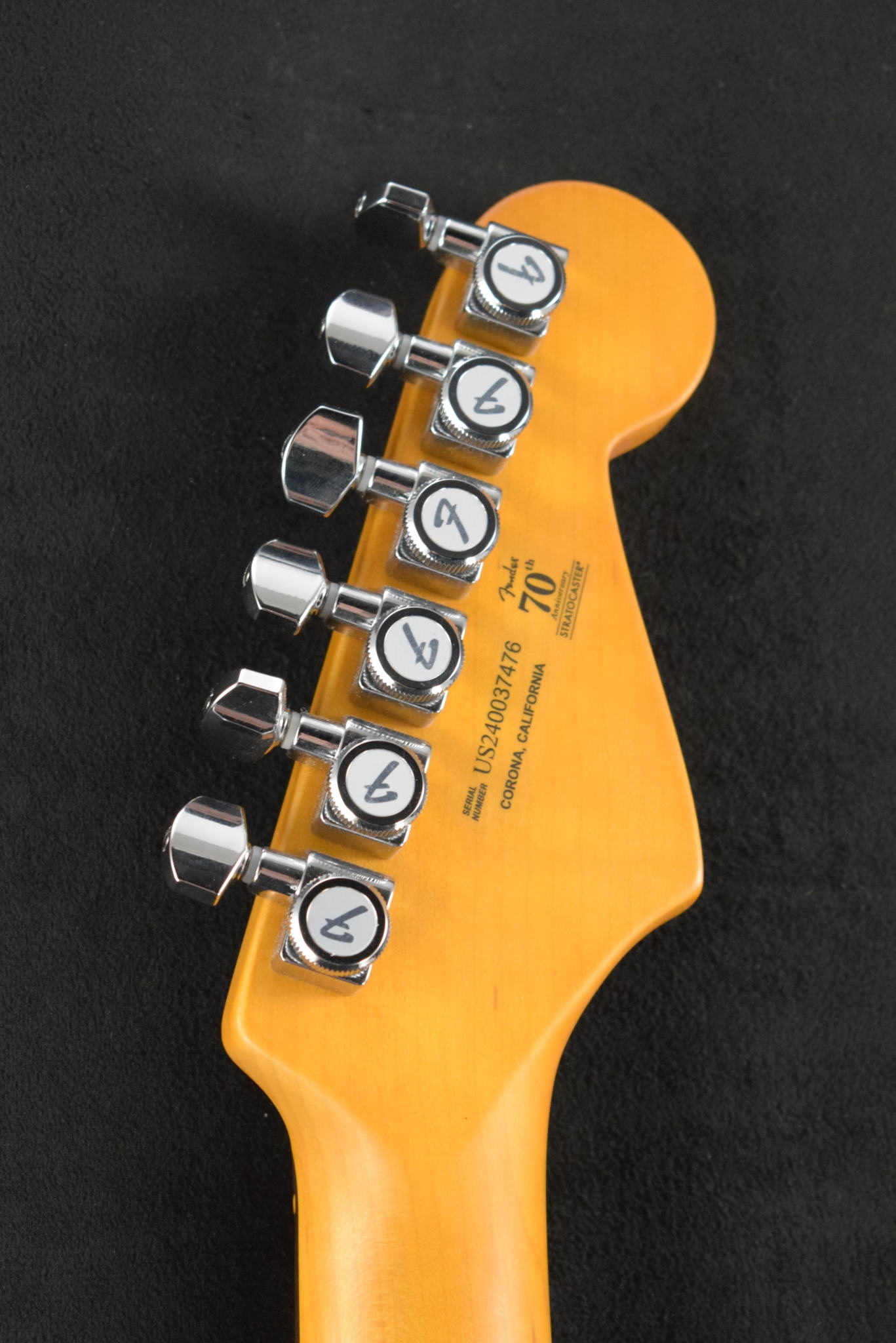 Fender Fender American Ultra II Stratocaster Left-Hand Texas Tea Ebony Fingerboard