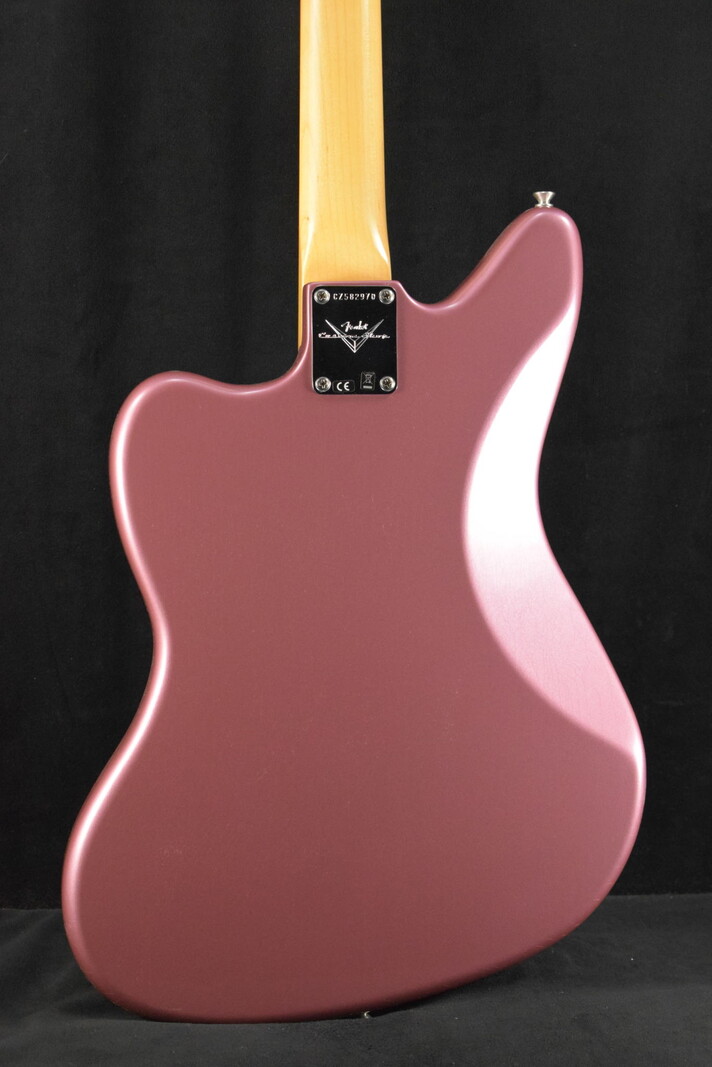 Fender Fender Custom Shop '63 Jaguar DLX Closet Classic - Aged Burgundy Mist Metallic