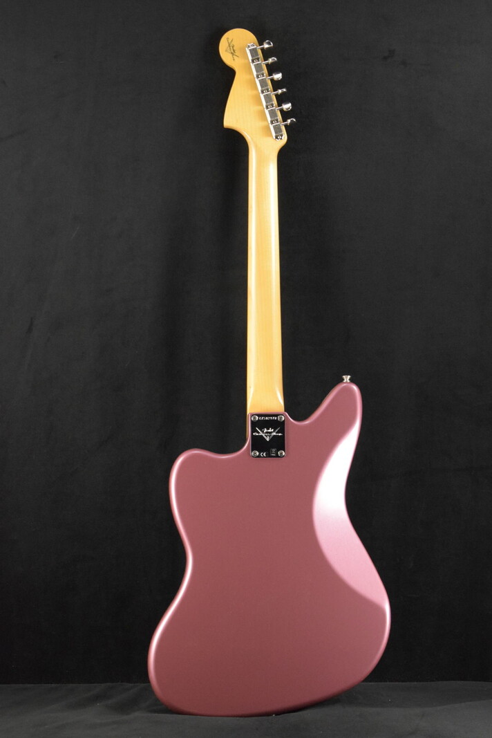 Fender Fender Custom Shop '63 Jaguar DLX Closet Classic - Aged Burgundy Mist Metallic