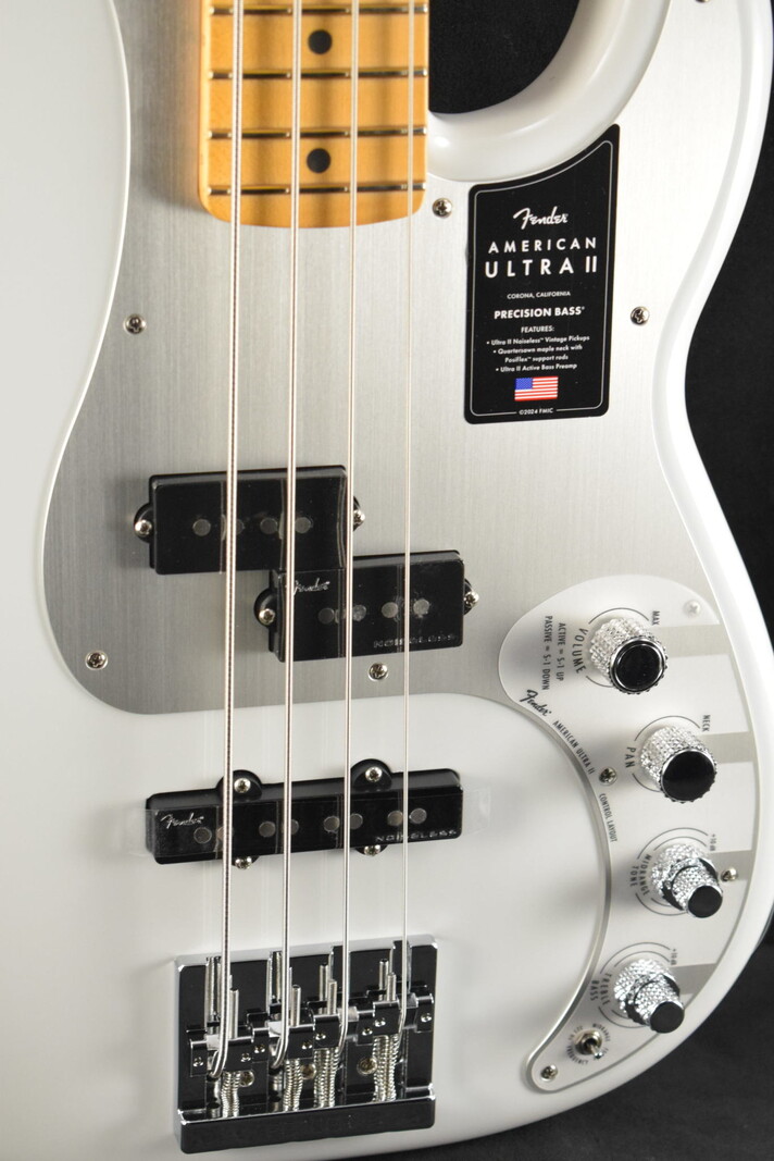 Fender Fender American Ultra II Precision Bass Avalanche Maple Fingerboard