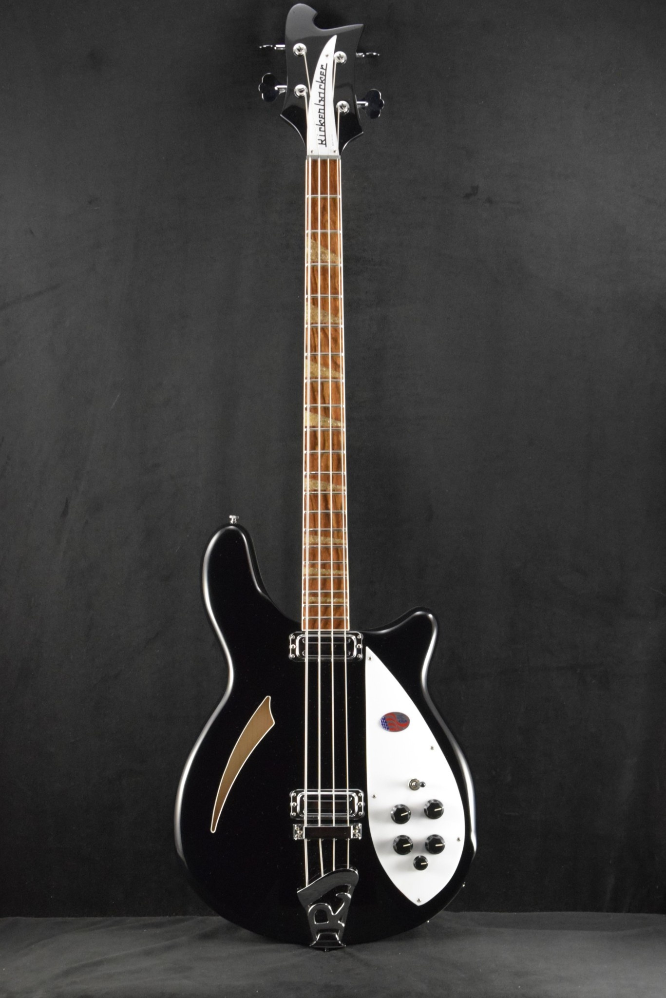 Rickenbacker Rickenbacker 4005V Vintage Reissue Semi-Hollow Bass Guitar Jetglo