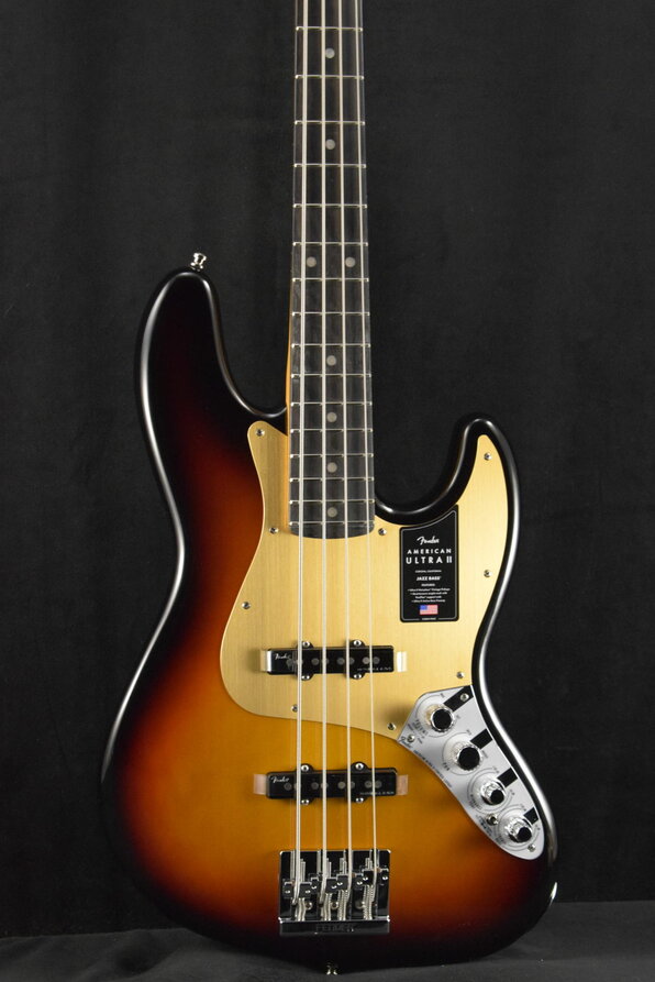 Fender American Ultra II Jazz Bass Ultraburst Ebony Fingerboard