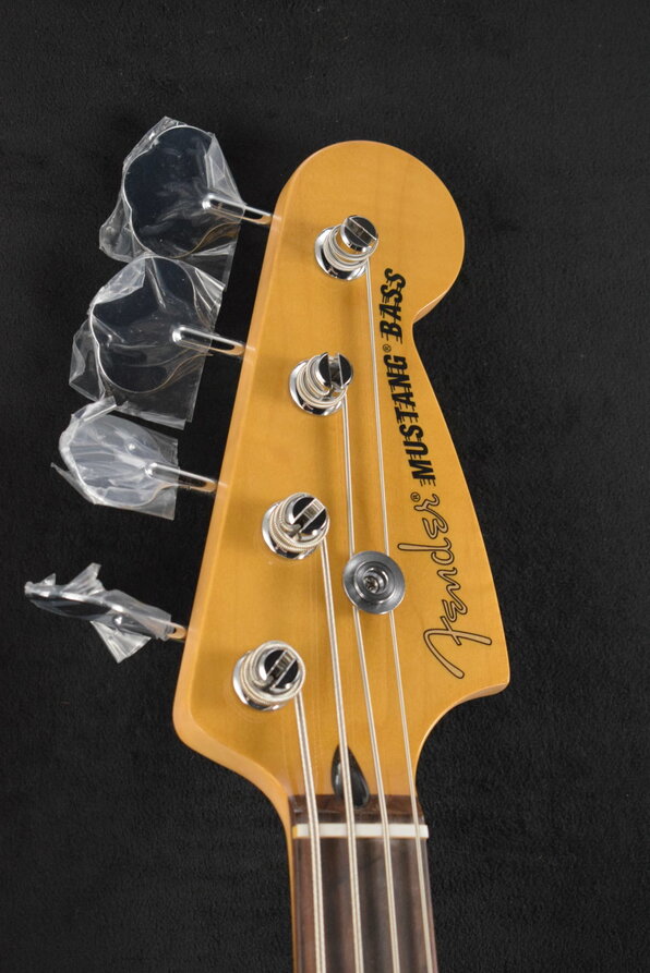 Fender Player II Mustang Bass PJ Hialeah Yellow Rosewood Fingerboard