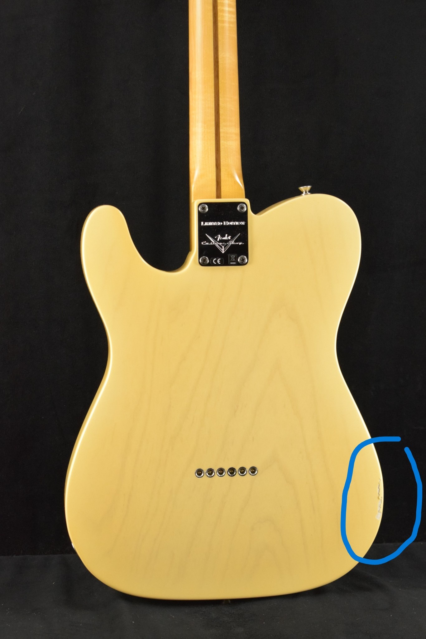 Fender Fender '53 Telecaster Time Capsule - Faded Nocaster Blonde SCRATCH AND DENT