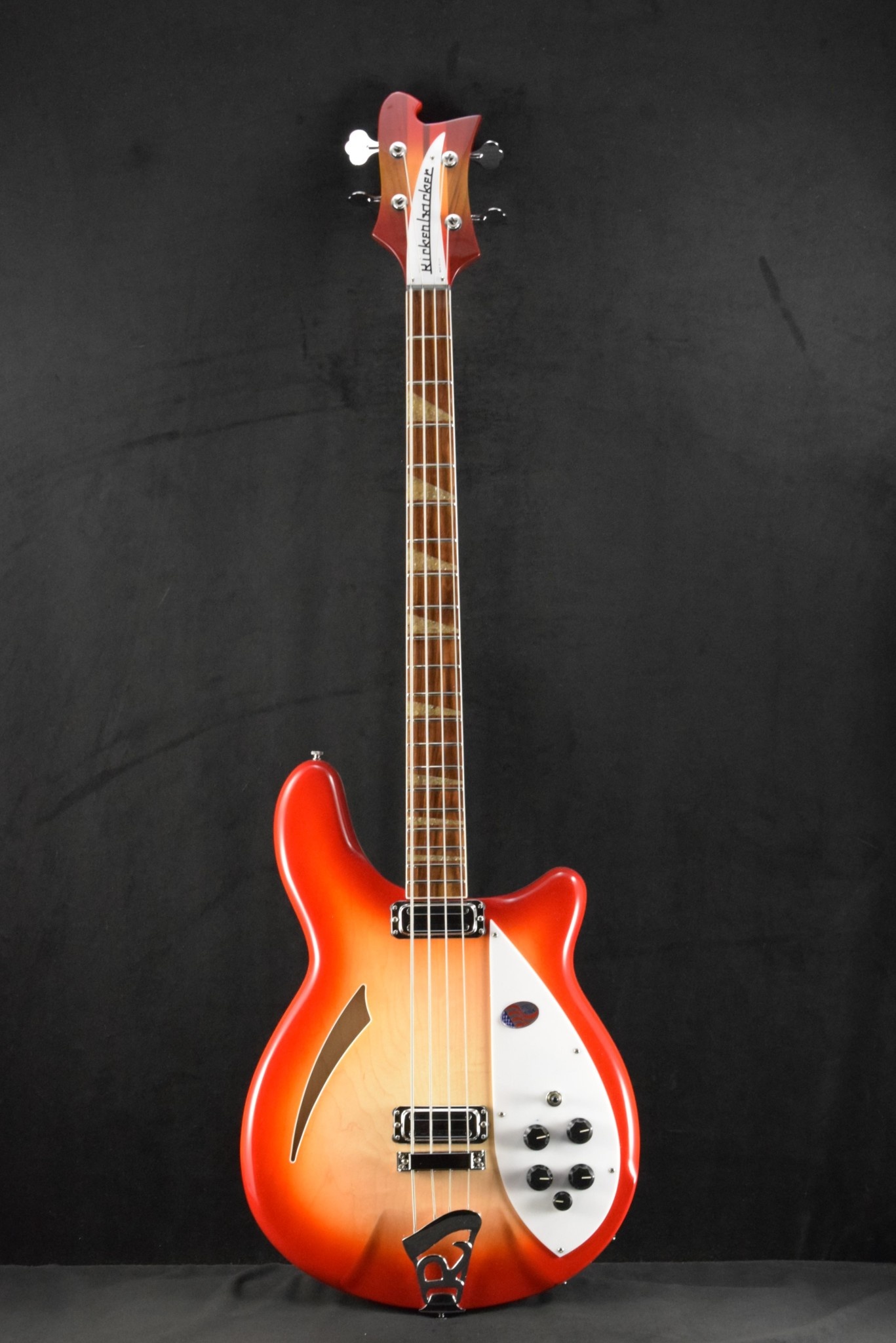 Rickenbacker Rickenbacker 4005V Vintage Reissue Semi-Hollow Bass Guitar Fireglo