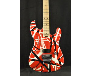 EVH Striped Series Red with Black Stripes - Fuller's Guitar EVH Striped Series Red with Black Stripes - Fuller's Guitar