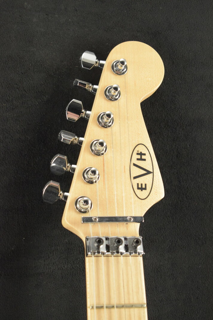EVH Striped Series Red with Black Stripes - Fuller's Guitar EVH Striped Series Red with Black Stripes - Fuller's Guitar