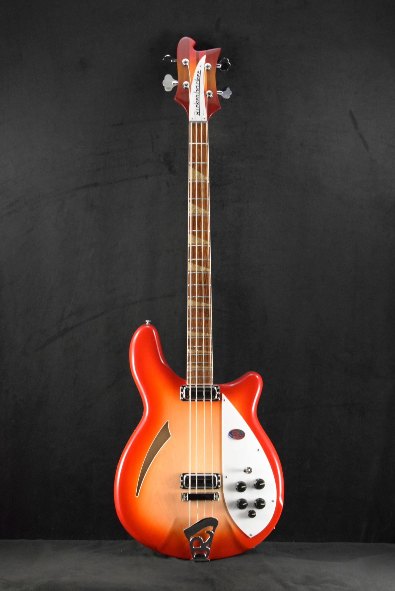 Rickenbacker Rickenbacker 4005V Vintage Reissue Semi-Hollow Bass Guitar Fireglo
