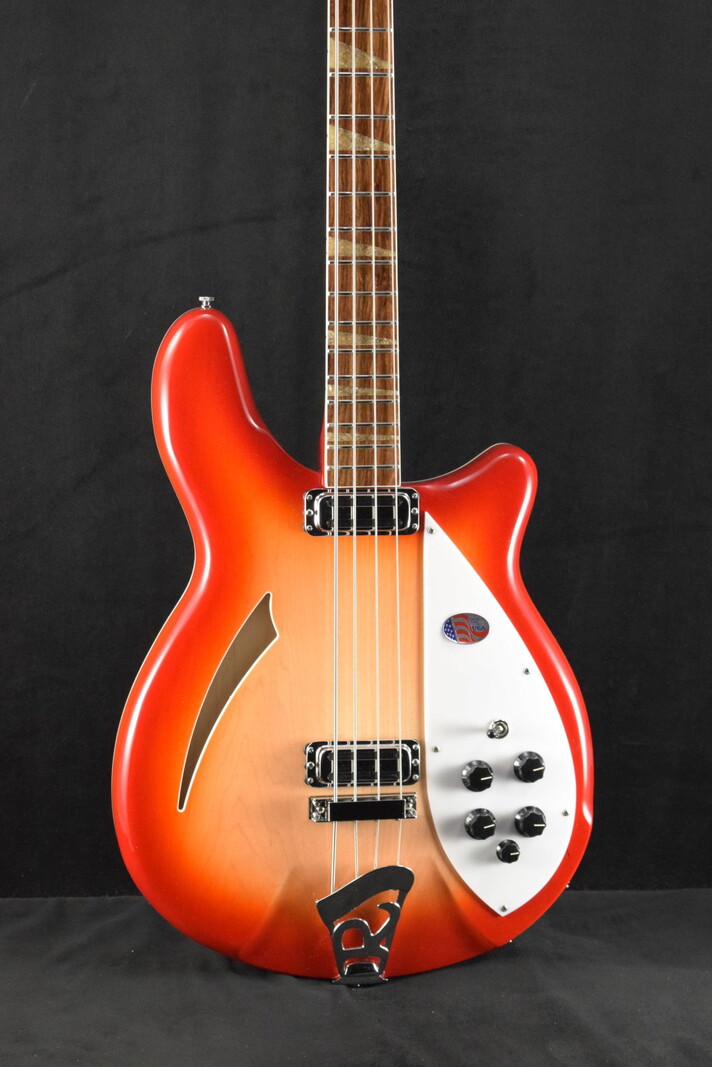Rickenbacker Rickenbacker 4005V Vintage Reissue Semi-Hollow Bass Guitar Fireglo